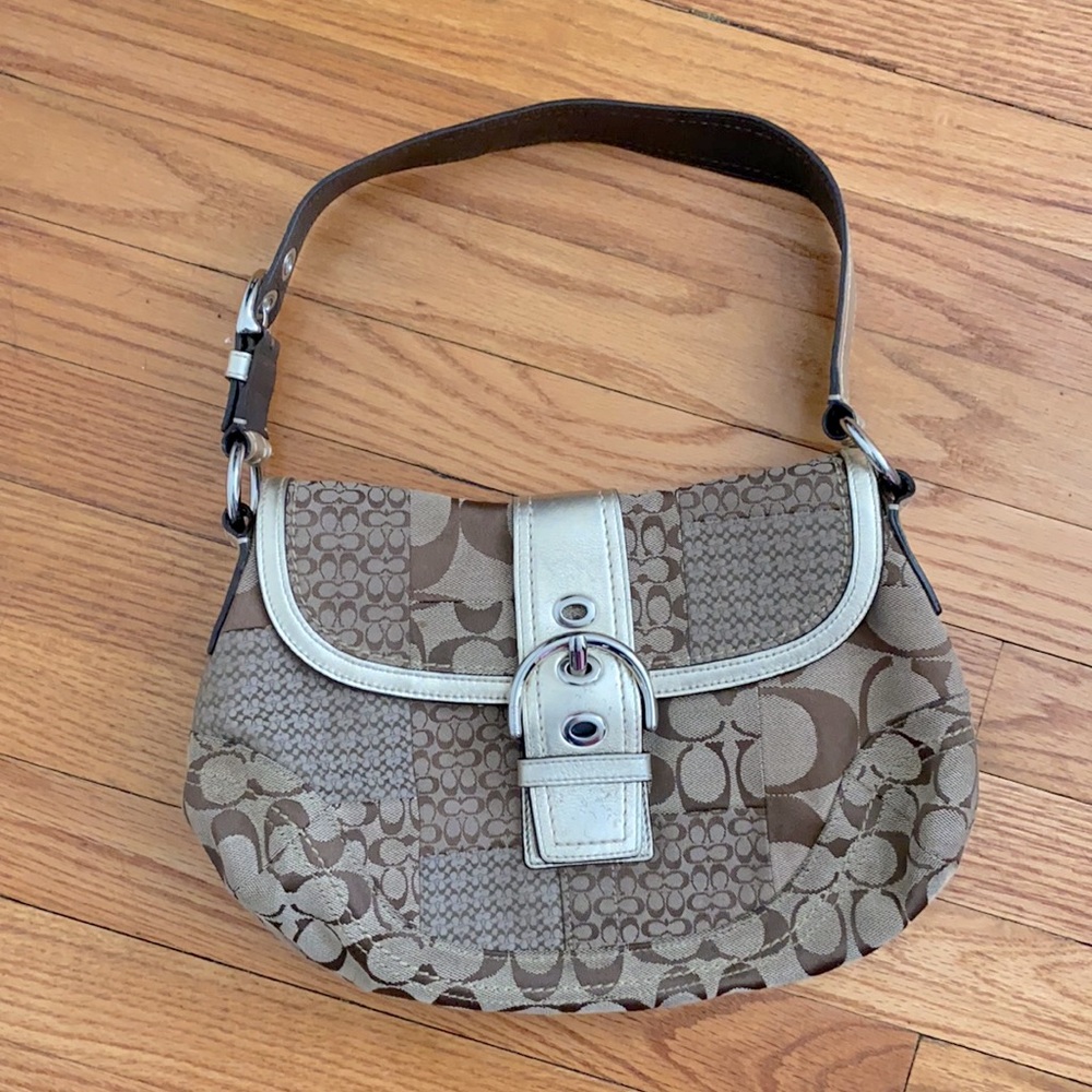 Coach saddle purse